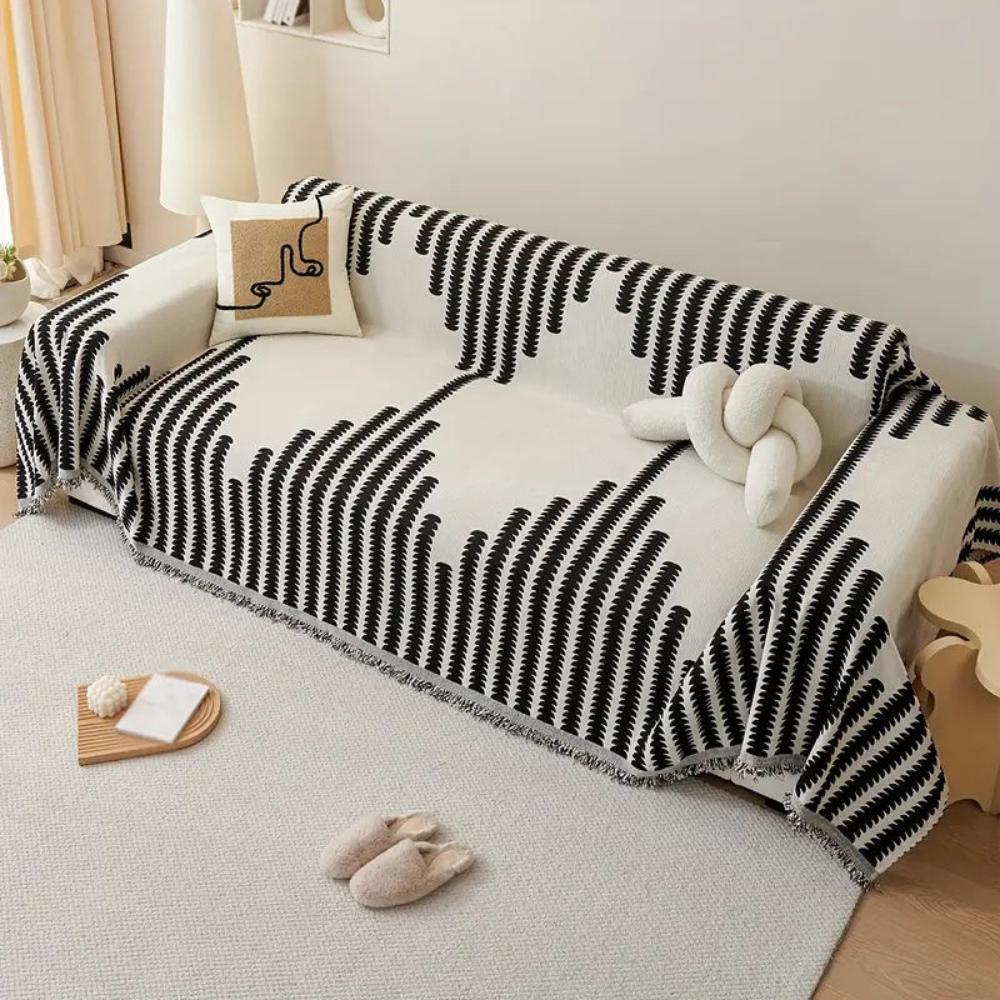 Modern Monochrome Sofa Cover