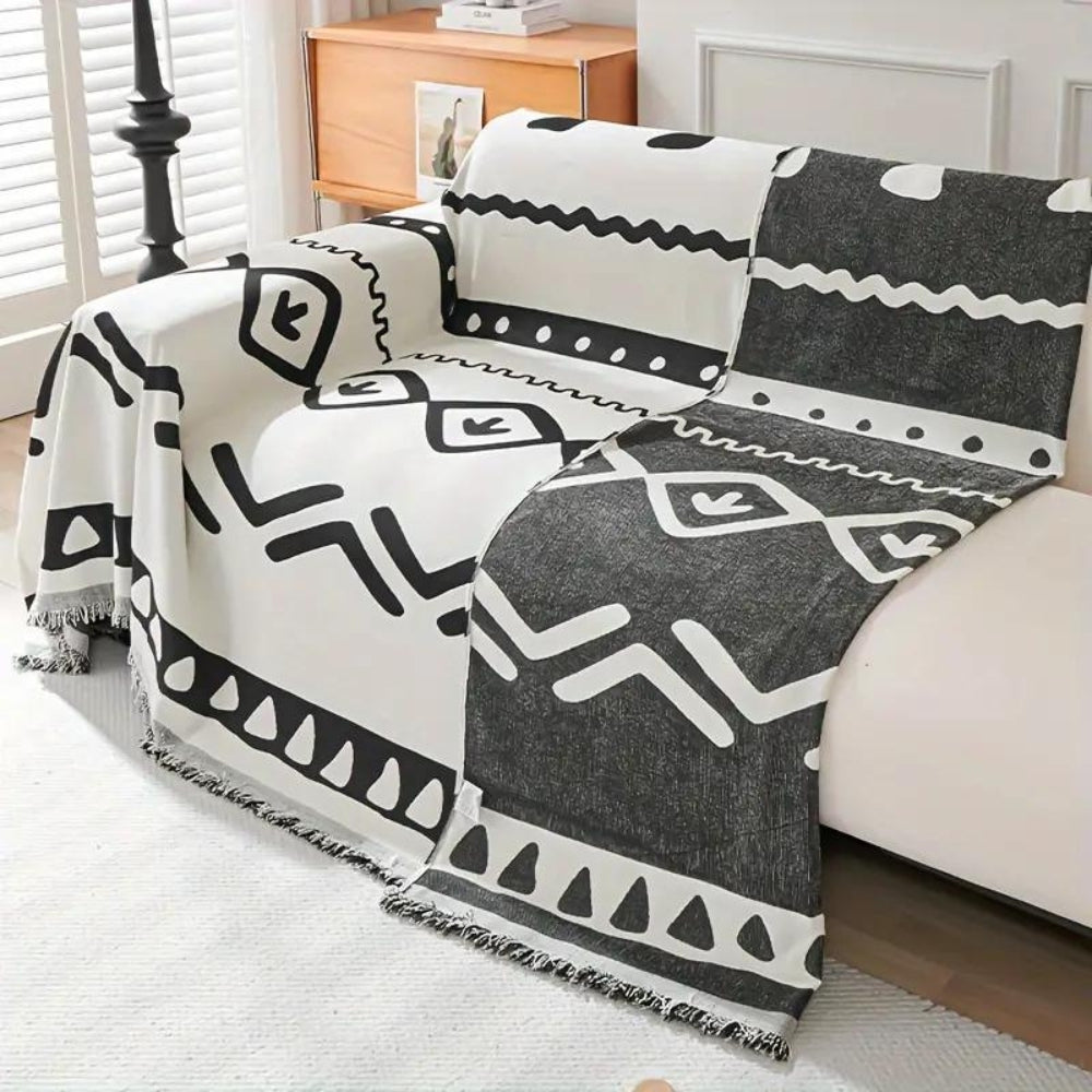 Reversible Bohemian Sofa Cover