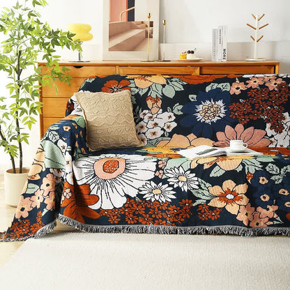 Floral Sofa Cover Overview